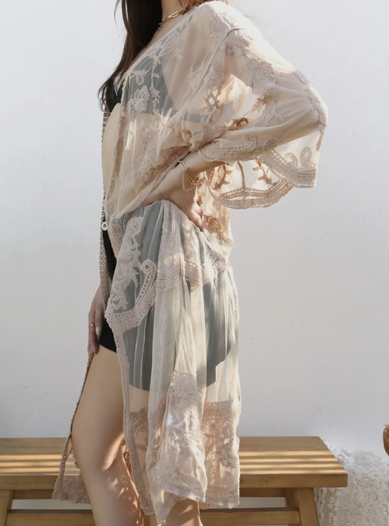 Lace Cover Up/Kimono