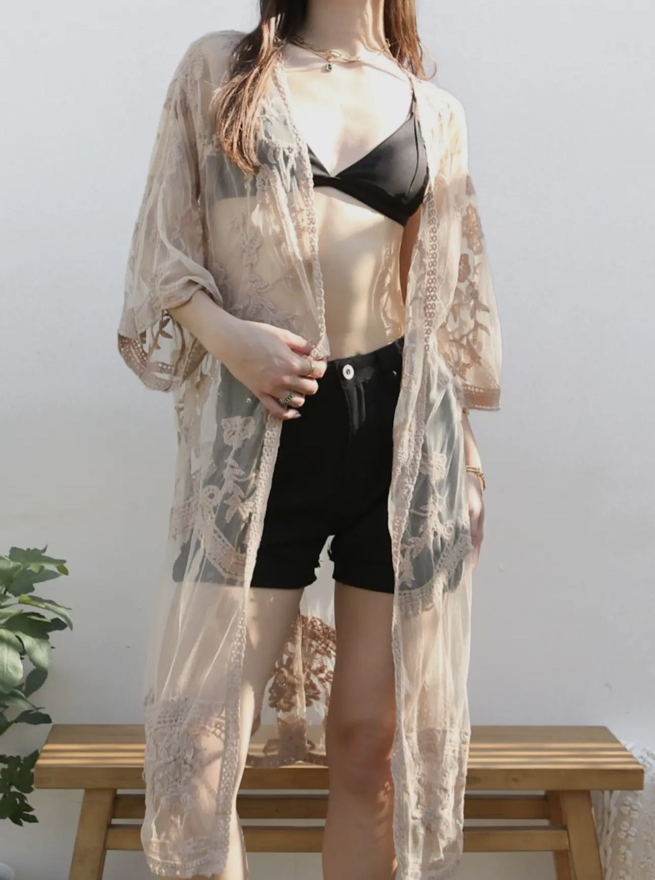 Lace Cover Up/Kimono