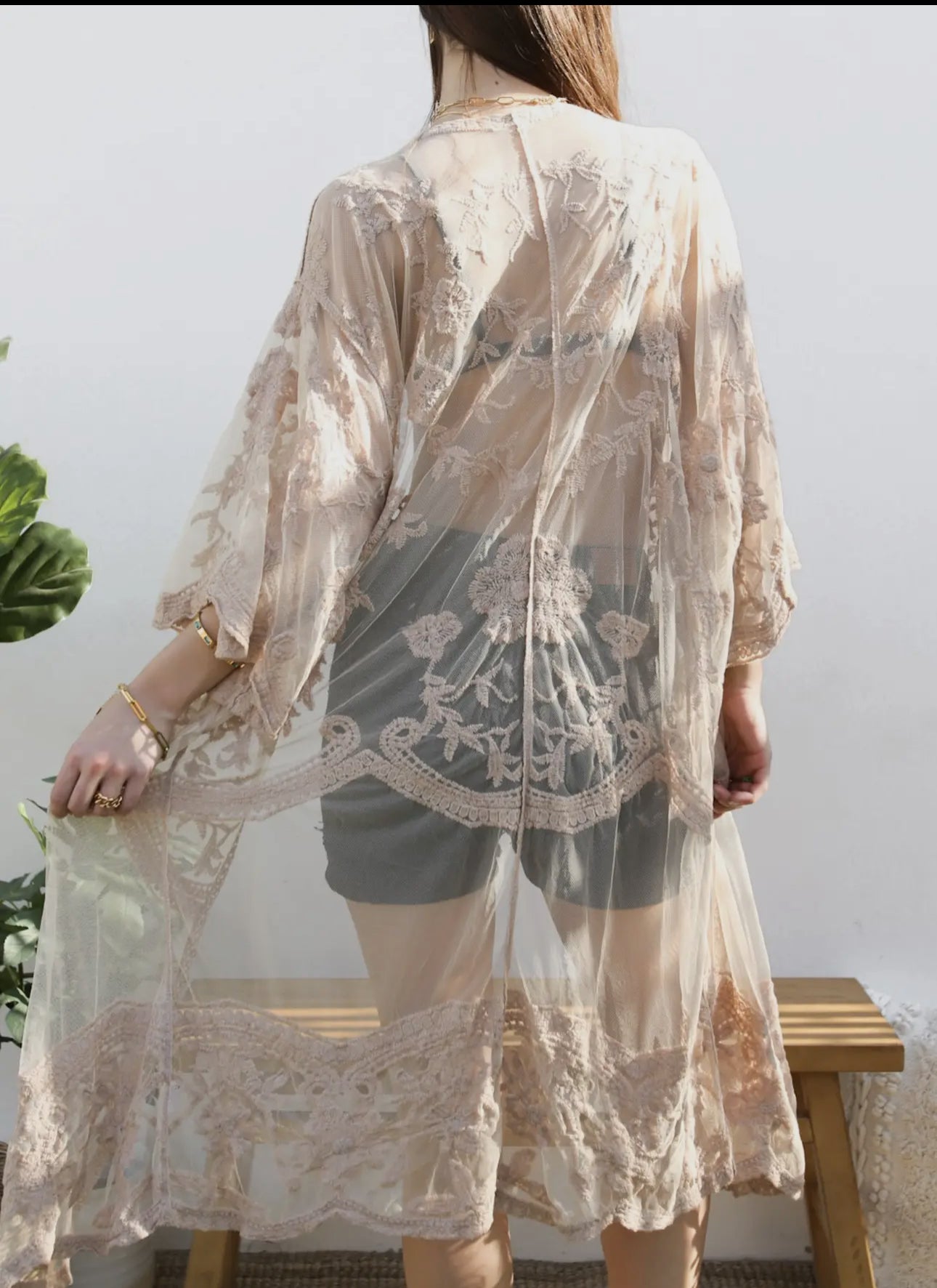 Lace Cover Up/Kimono