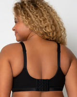 Curvy Couture - Cotton Luxe Front And Back Close Wireless Bra 1416