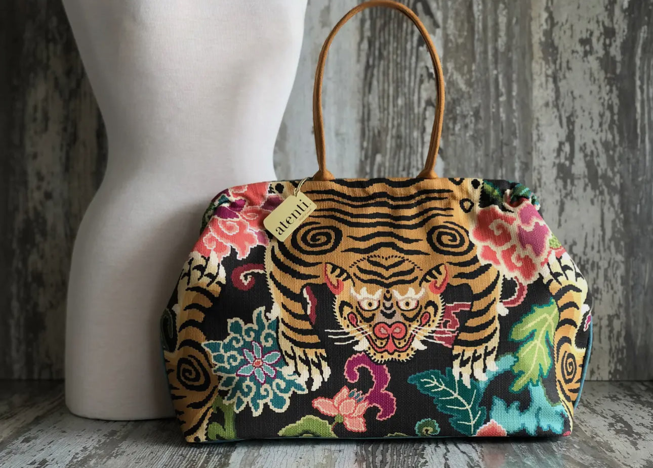 Luxury Overnight Doctor Bag w/ Custom styled Tapestry