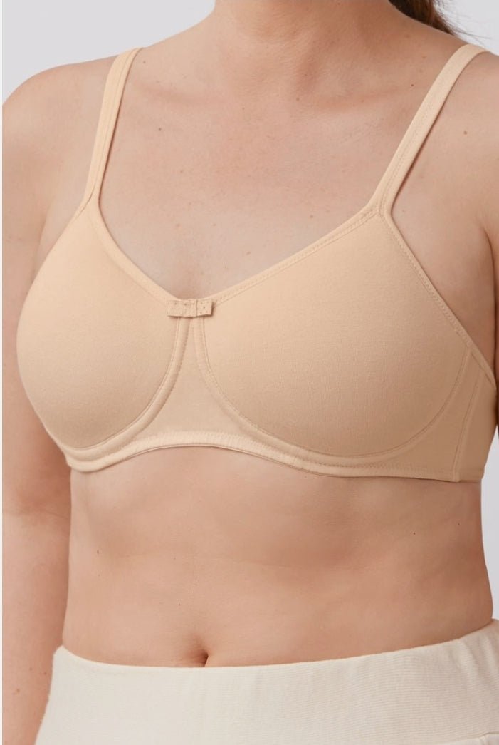 Amoena - Lara Cotton Padded Wire - Free Post Mastectomy Bra 44673 - Bambolina’s Boutique