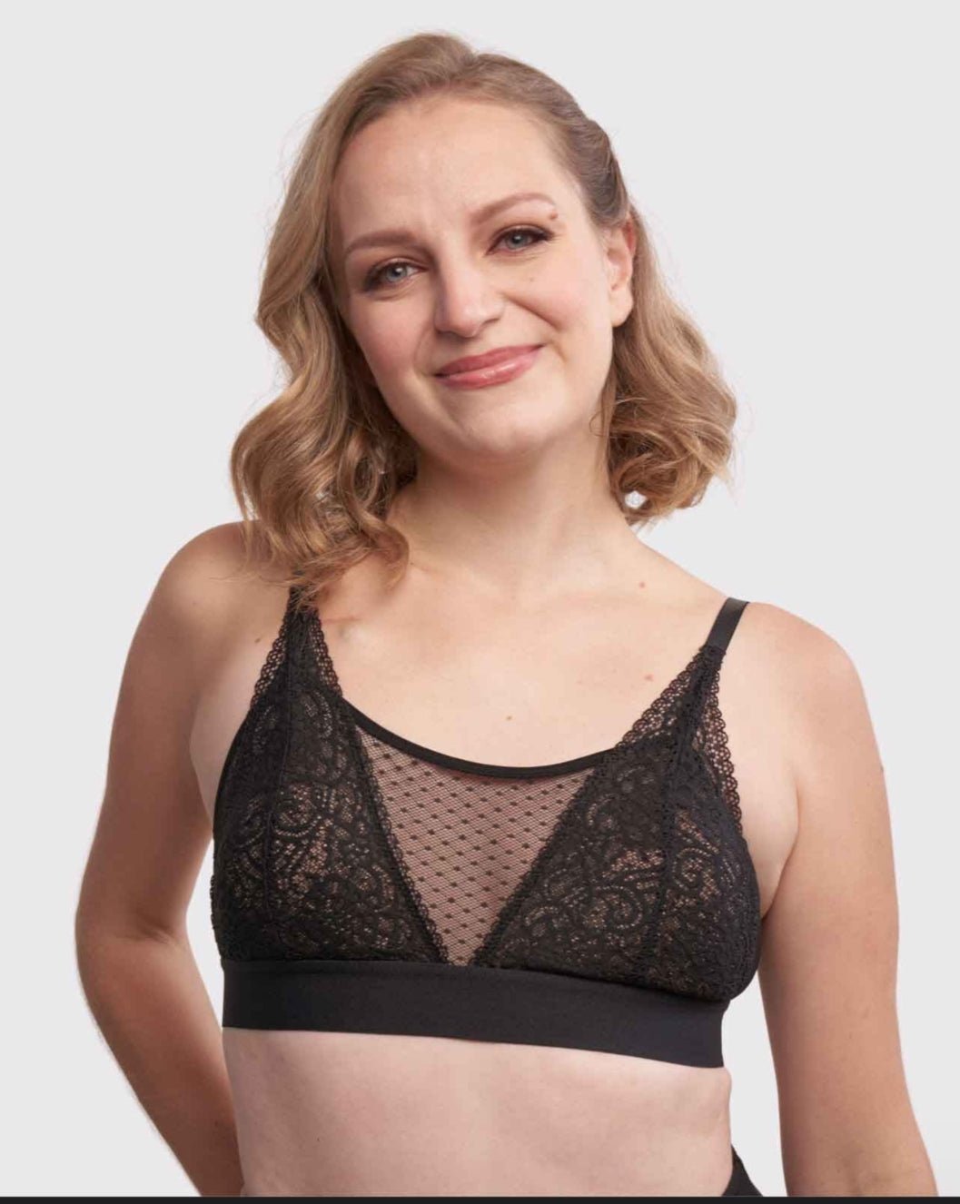 AnaOno Maggie Lace Bralette - Post Mastectomy - Bambolina’s Boutique