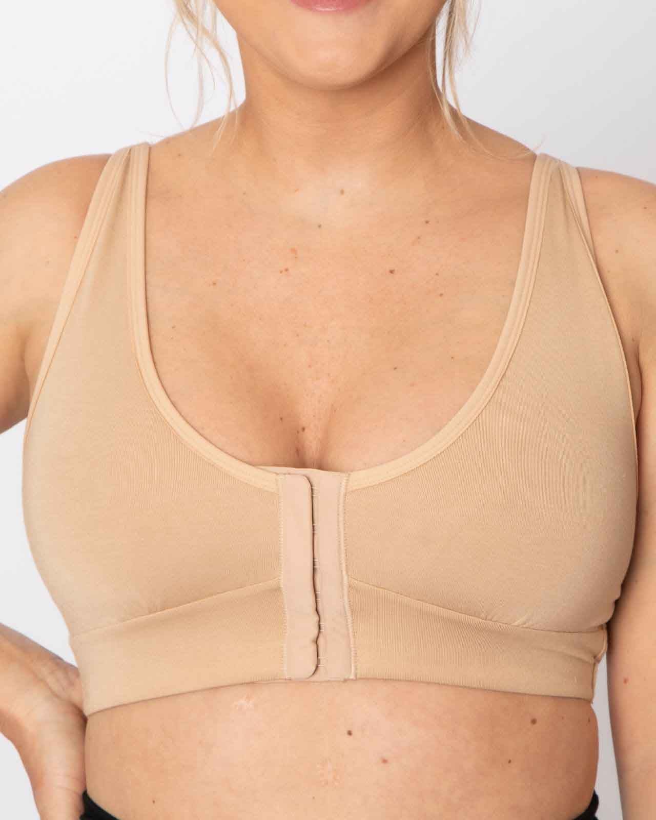 AnaOno Rora Pocketed Front Closure Post - Op Mastectomy Bra - Bambolina’s Boutique