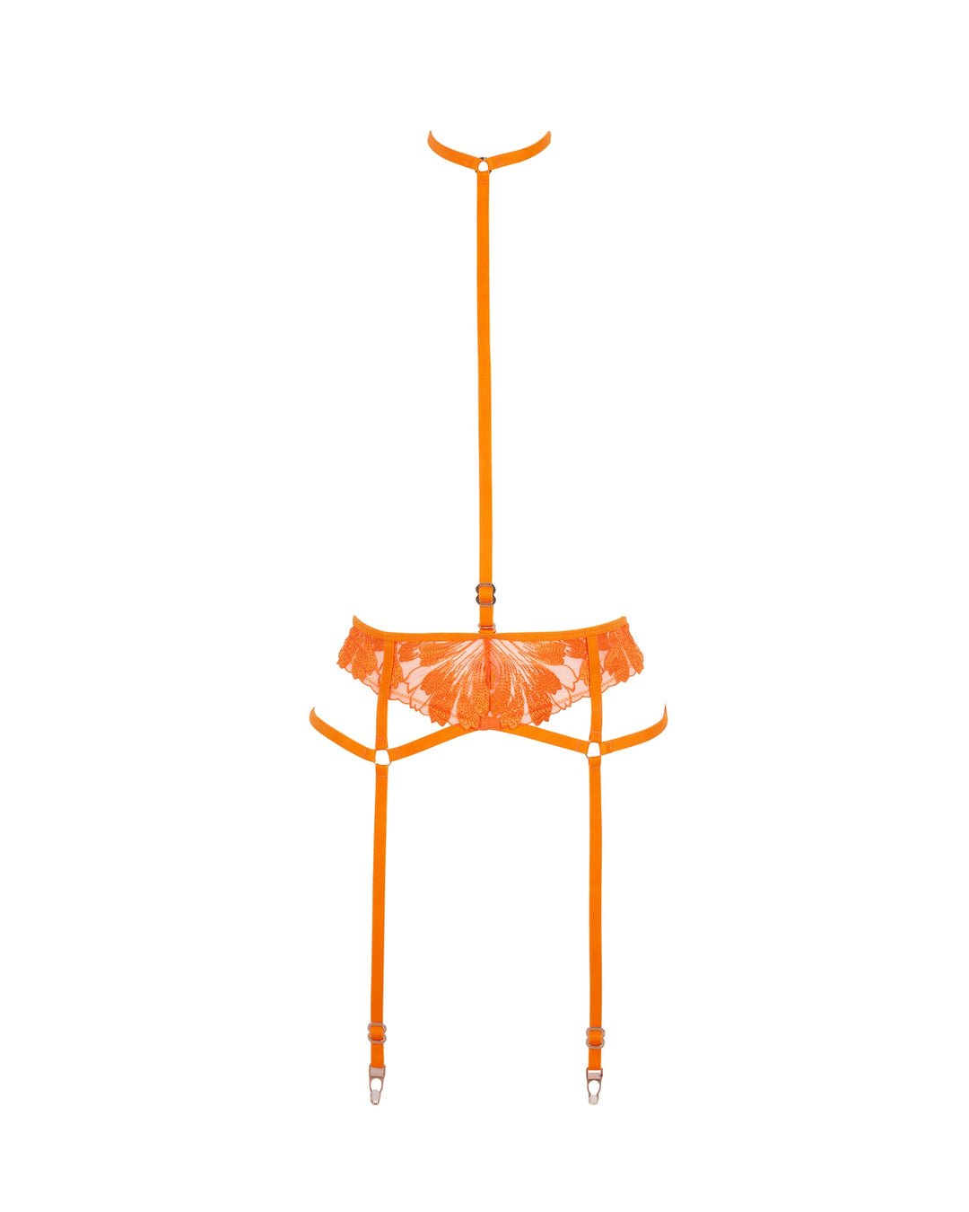 Bluebella Colette Suspender Harness Orange Peel - Bambolina’s Boutique