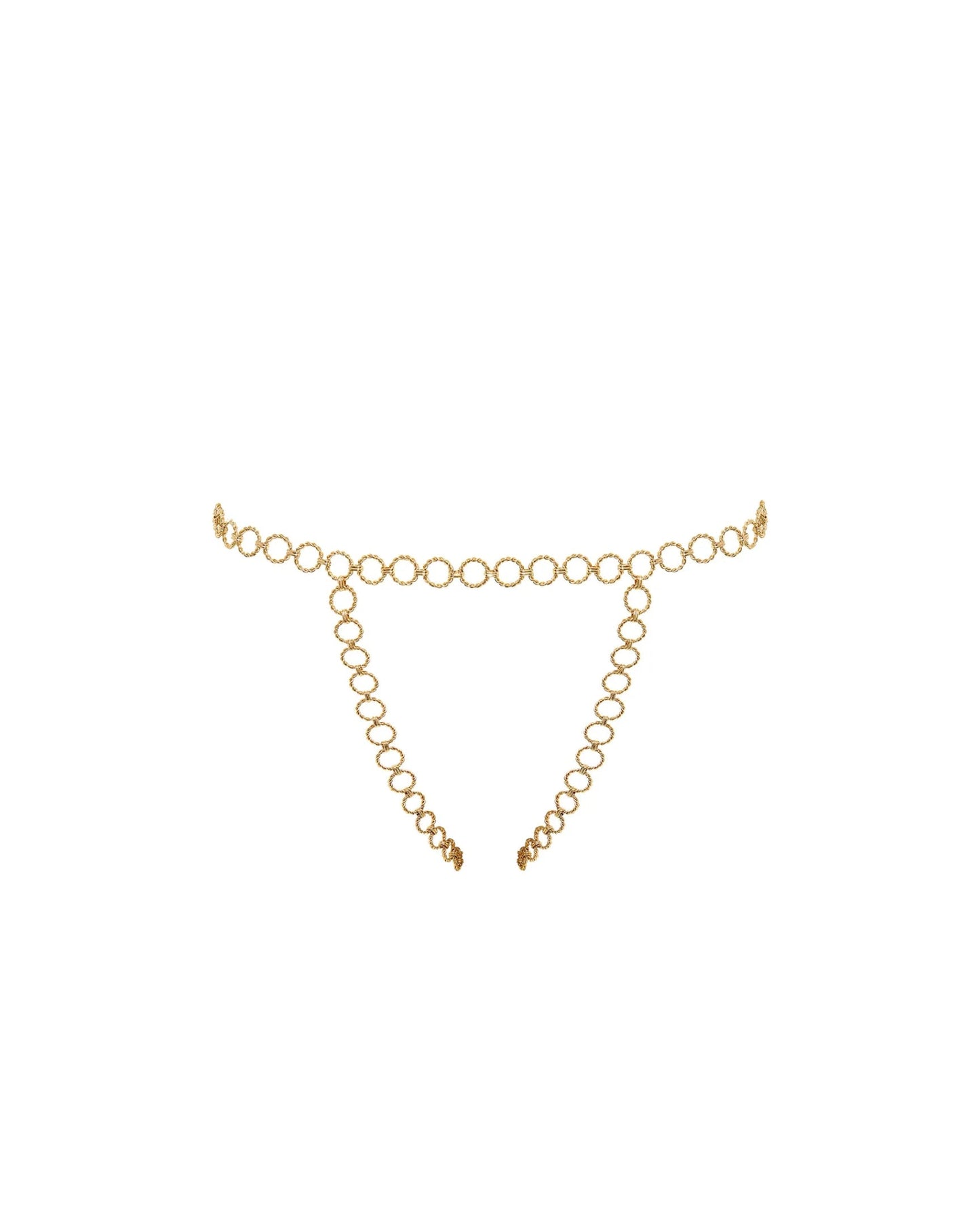 Bluebella - Vida Ouvert Brief Panty Gold Chain - Bambolina’s Boutique