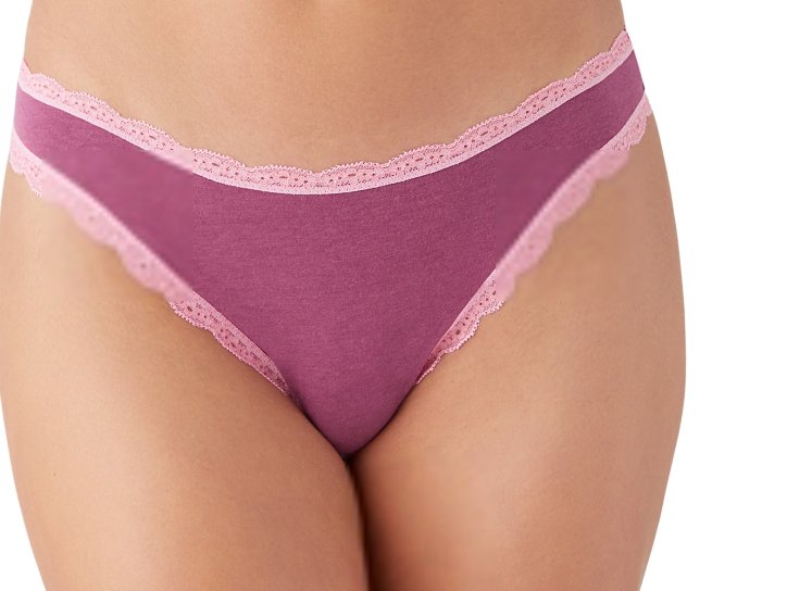 b.tempt'd Eyelet Thong 972219 - Bambolina’s Boutique