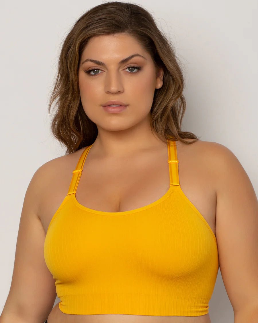 Curvy Couture Smooth Seamless Comfort Wireless Longline Bra 1332 - Bambolina’s Boutique