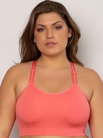 Curvy Couture Smooth Seamless Comfort Wireless Longline Bra 1332 - Bambolina’s Boutique