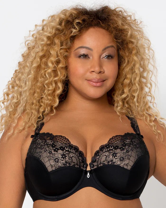 Curvy Couture - Tulip Lace Push Up 1017 - Bambolina’s Boutique