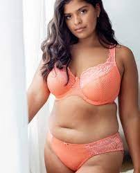 Fit Fully Yours - Serena Lace Lined Wired Bra B2761 Fusion Coral - Bambolina’s Boutique