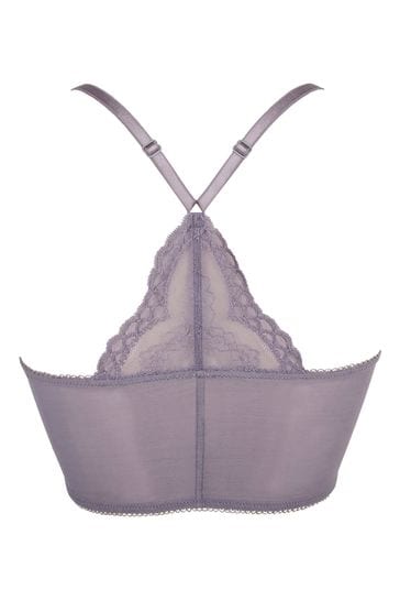 Gossard Superboost Lace - Deep V Bralette - Platinum - Bambolina’s Boutique