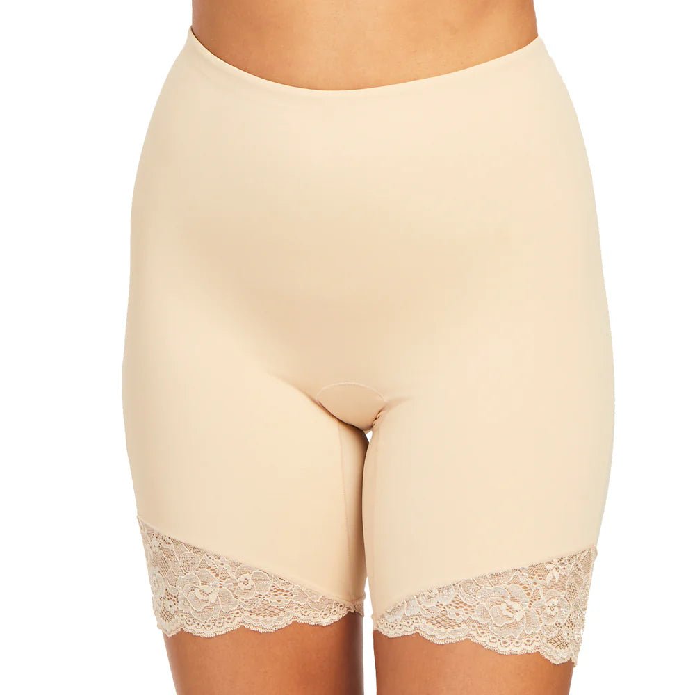 “Kristen” Mid - Thigh Shaper Shorts with Lace 2209 - Bambolina’s Boutique