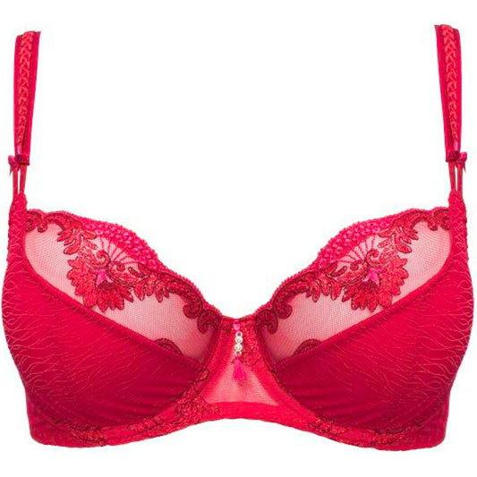 Louisa Bracq - Diamant / Diamond Lined Wired Tulip Bra - Bambolina’s Boutique