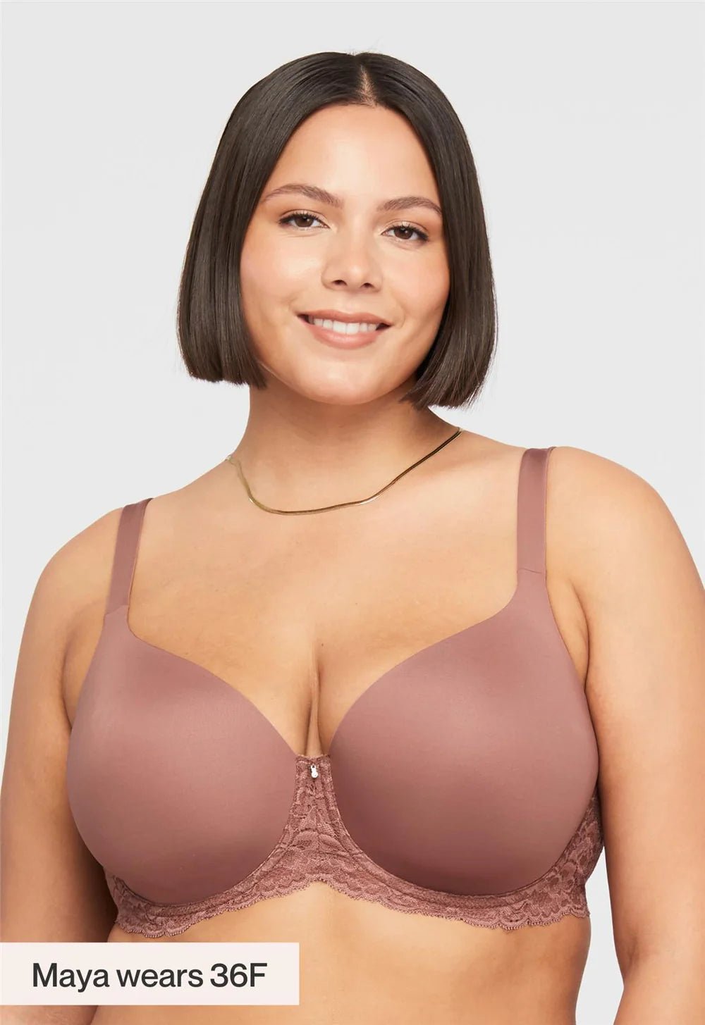 Montelle Intimates - Pure Plus Wired Full Coverage Lined T-shirt Bra 9320 - Bambolina’s Boutique