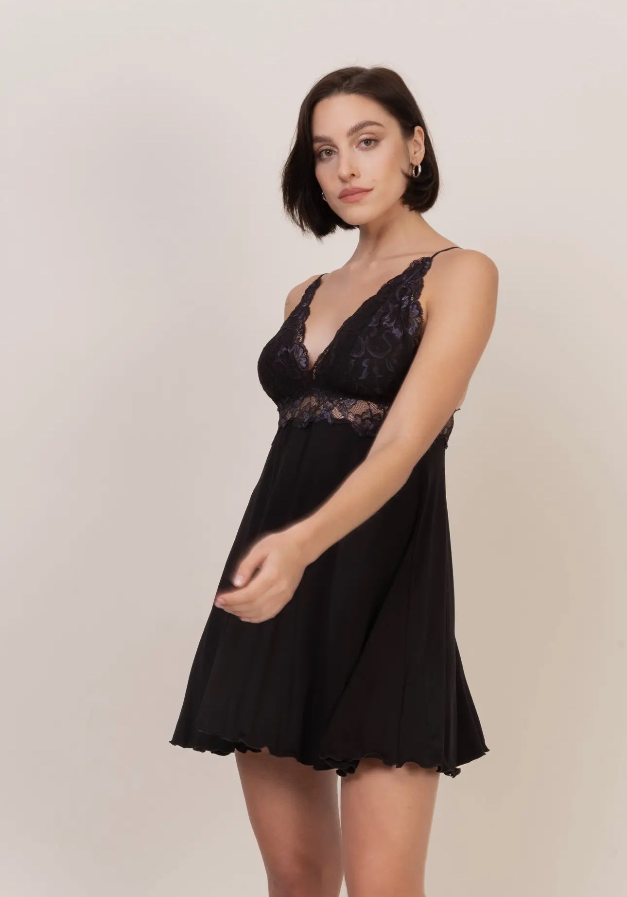 Oh!Zuza European - Made Lace Viscose Chemise/Nightgown - Bambolina’s Boutique