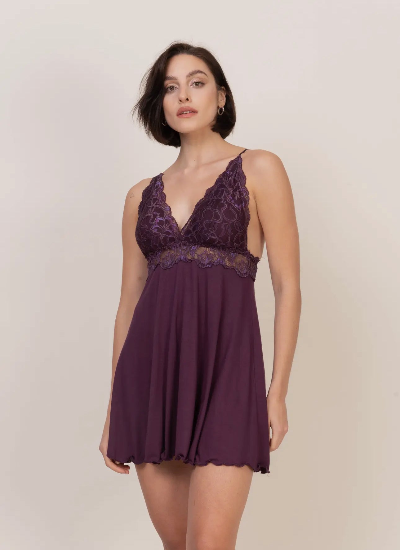 Oh!Zuza European - Made Lace Viscose Chemise/Nightgown - Bambolina’s Boutique