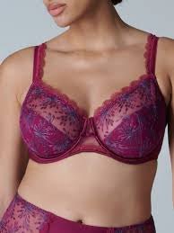 Simone Perele Singuliere Full Cup Embroidered Bra - Bambolina’s Boutique