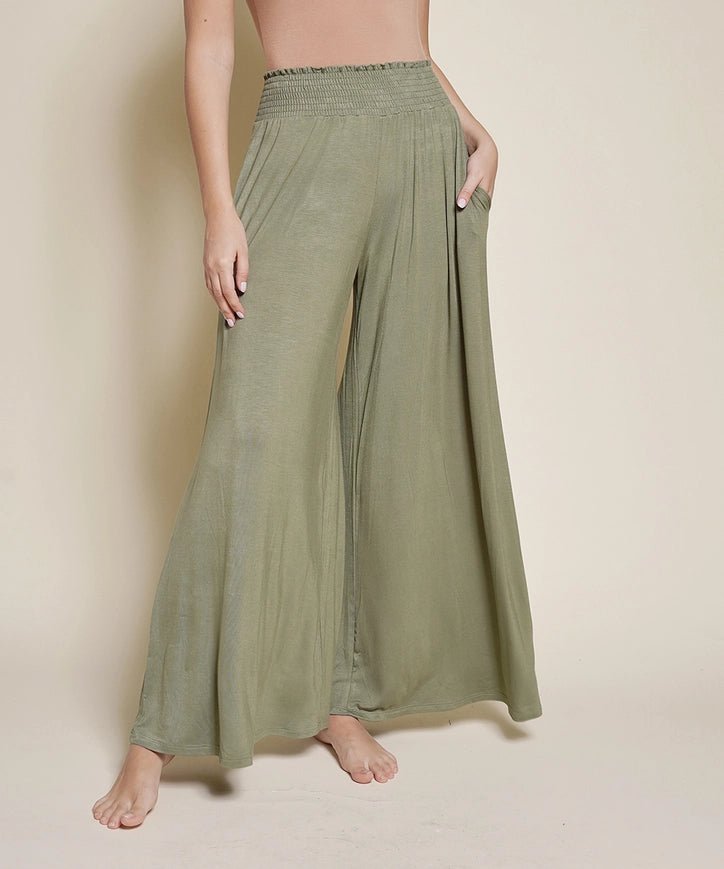 Studio Ko - Bamboo Collection Pallazzo Maxi Pants 30BB - Bambolina’s Boutique