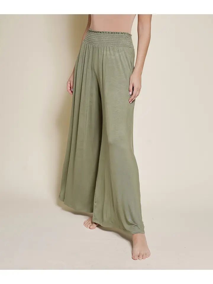 Studio Ko - Bamboo Collection Pallazzo Maxi Pants 30BB - Bambolina’s Boutique