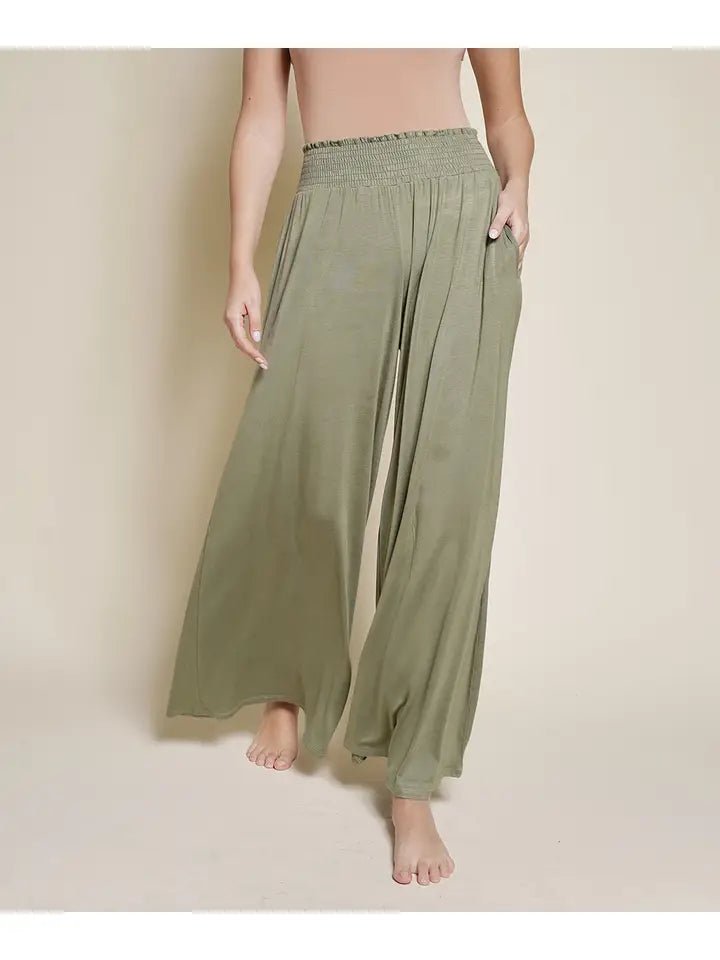 Studio Ko - Bamboo Collection Pallazzo Maxi Pants 30BB - Bambolina’s Boutique