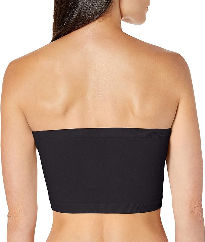 Sugar Lips Women's Seamless Crop Tube Top Bandeau - Bambolina’s Boutique