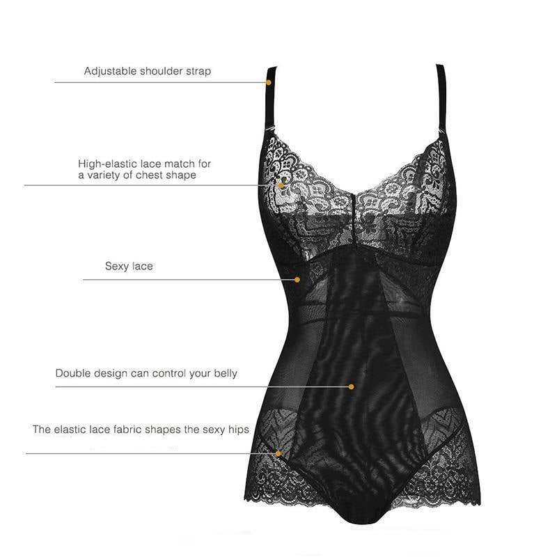 Trophy Shapewear - TrophyWife SmoothOut™ Fit Bodysuit 2256225 / 001667 - Bambolina’s Boutique