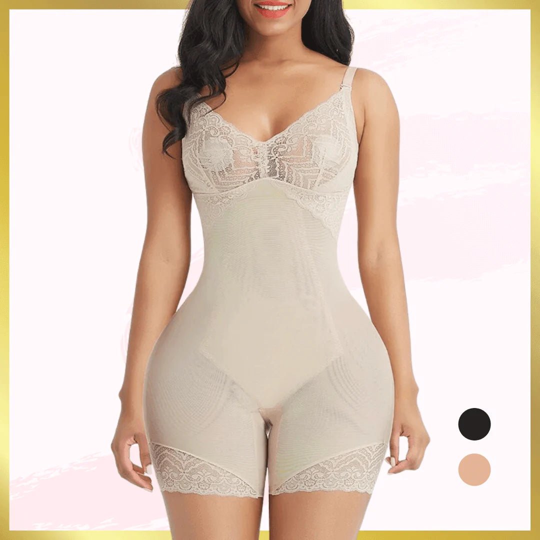 Trophy Shapewear - TrophyWifey CorePlus™ Fit | Lace Bodysuit Shapewear - Bambolina’s Boutique