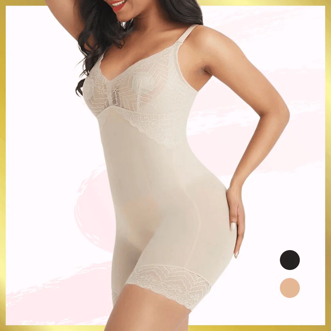 Trophy Shapewear - TrophyWifey CorePlus™ Fit | Lace Bodysuit Shapewear - Bambolina’s Boutique