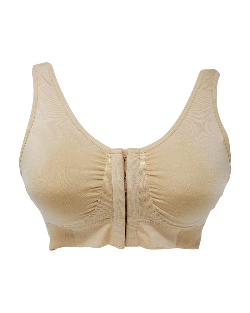 Wacoal B - Smooth® Front Close Bralette - Sand - Post Mastectomy - Bambolina’s Boutique