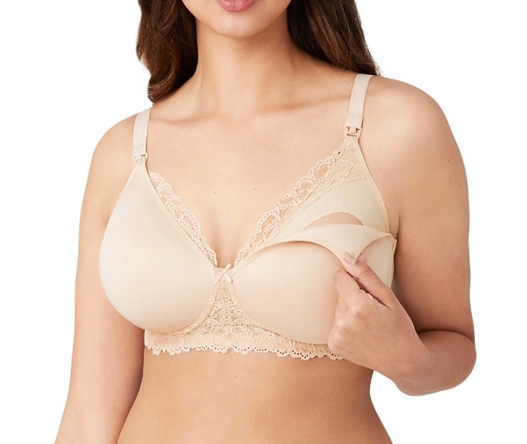 Wacoal - Wire - Free Nursing Bra 859321 - Bambolina’s Boutique