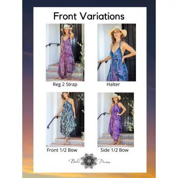 Women's Gypsy Batik Harem Multi - Way Jumpsuit - Bambolina’s Boutique